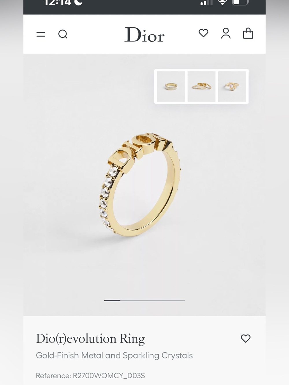 Dio(r)evolution Ring